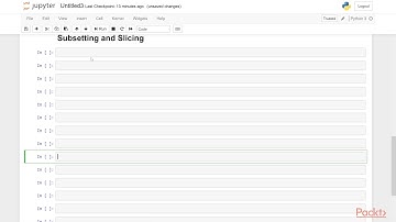 Learning Python for Data Science: 1D Arrays with NumPy  | packtpub.com