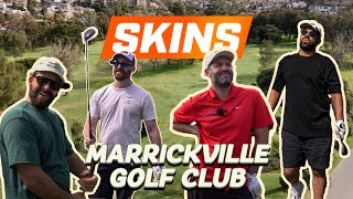 Skins: 4 Ball: Tom v Eddy v Sebbo v Willy B - Marrickville Golf Club