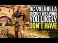 Secret Weapons You Likely Don't Have Yet In Assassin's Creed Valhalla (AC Valhalla Best Weapons)