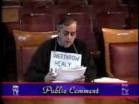 MAY 7, 2007 ROY BERCAW SPEAKS TO CAMBRIDGE CITY CO...