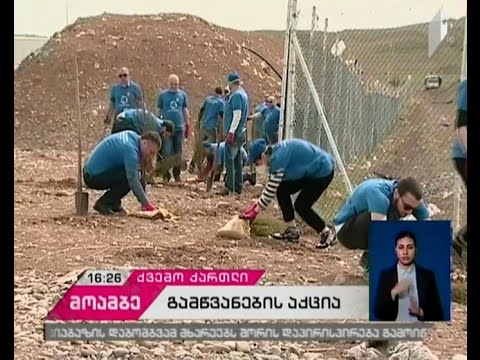 გამწვანების აქცია ქვემო ქართლში