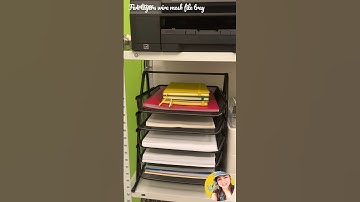 Five layers wire mesh file tray