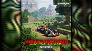 F1 Redbull Minecraft Scenepack F1 Car Scenepack 4K Clips Scenesbyzero