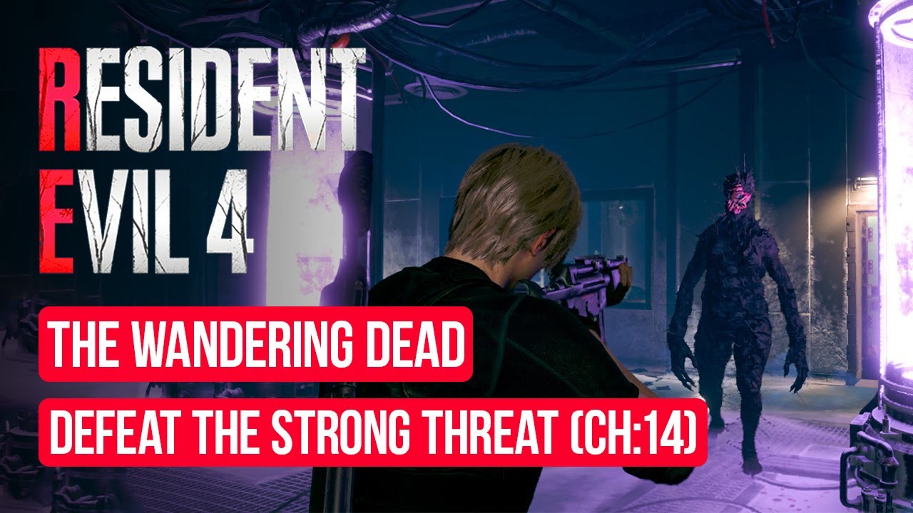 Resident Evil 4 Remake | The Wandering Dead | Merchant Request: Defeat the Strong Threat | 4K PC