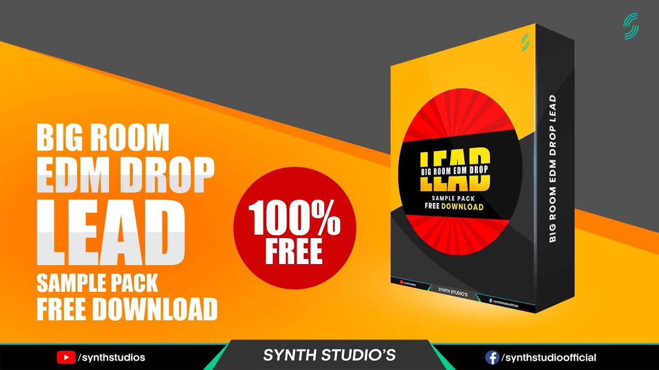 Big Room EDM Drop Lead Sample Pack Free Download | Synth Studio's - YouTube