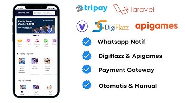 Tutorial Pembuatan Website Top Up GAME & PPOB