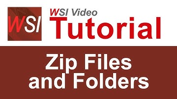 How to work with zip files and folders