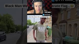 Black Man Wears The Confederate Flag