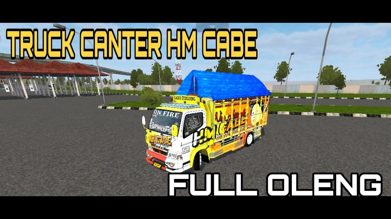 SHARE MOD  BUSSID TRUCK CANTER HM CABE  OLENG MOD  BUSSID 