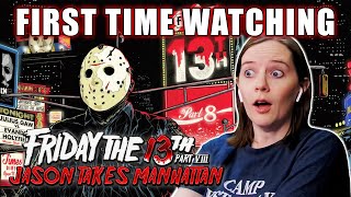 FIRST TIME WATCH | Friday the 13th: Part 8 - Jason Takes Manhattan (1989) | Movie Reaction | WHAT?!
