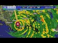 5 PM: Hurricane Ida's track  shifts east, slows after landfall