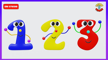Learn To Count | Number Names | Counting | 123 Numbers | Preschool | Kids Song | Toddler Videos
