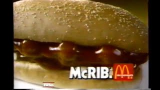 1989 McDonald's Mcrib "Bringin' Home McRib" TV Commercial