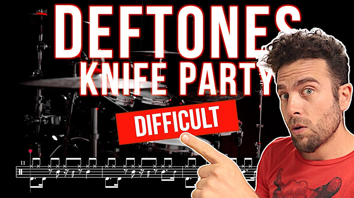 Knife Prty Drums version - Drums performance video thumbnail