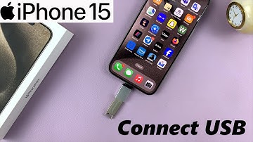 How To Connect USB Flash Drive To iPhone 15 & iPhone 15 Pro