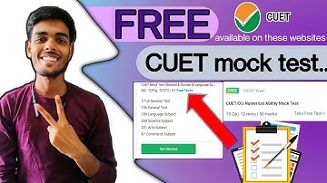 Give Free CUET mock test on these 5 sites 😍|| CUET free mock test 2023|| #cuet2023 #bhu #du #cuet
