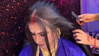 Bengali Bridal Hairstyle In Very Easy Way Bridal Hairstyles Tutorial Wedding Hairstyles