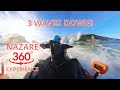 Nazar 360 experience 3 waves down  nazaresurf bigwaves vr virtualreality