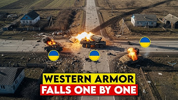 Western Armor Destroyed! Russian Drones Reveal the Harsh Reality in Lyman & Konstantinovka