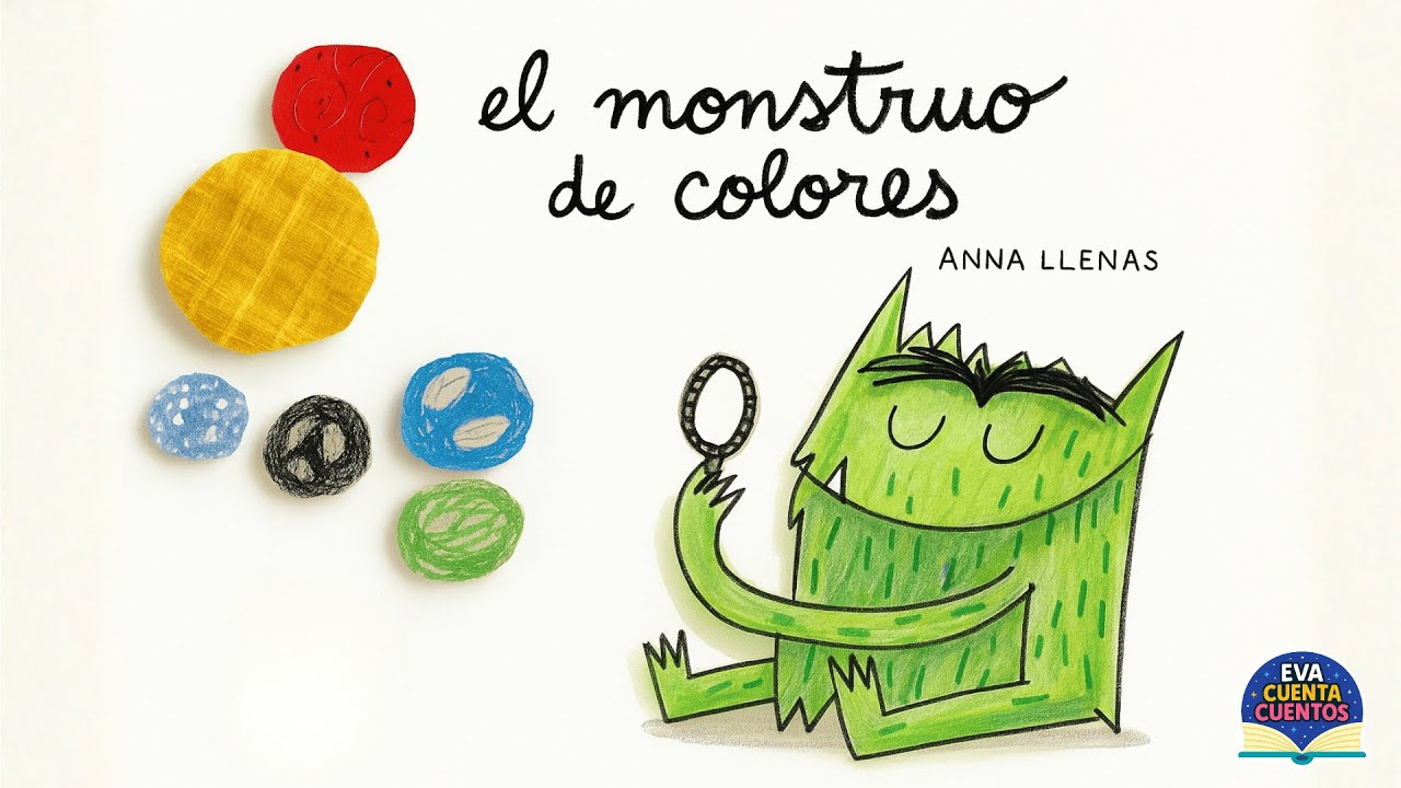 🎨 EL MONSTRUO DE COLORES 💚 Cuento Infantil de Emociones
