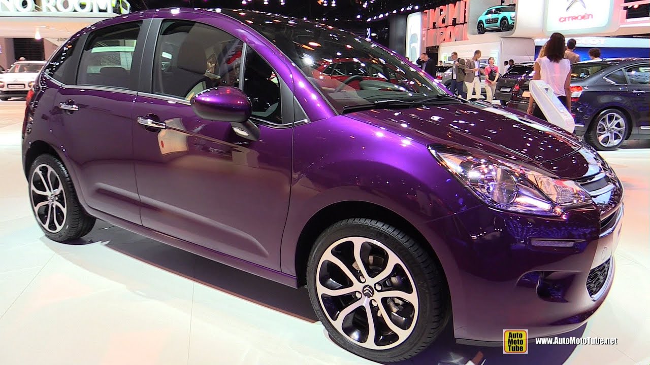 2015 Citroen C3 Selection Diesel - Exterior And Interior Walkaround - 2014 Paris Auto Show - Youtube