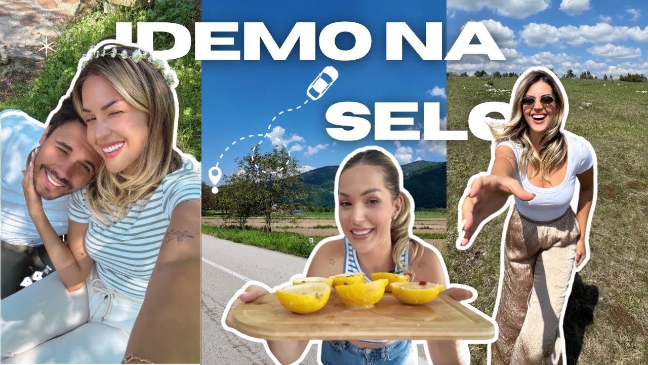 weekly vlog | 01.MAJ NA SELU + slatki (NE)uspjeh kolača 🐮🌱