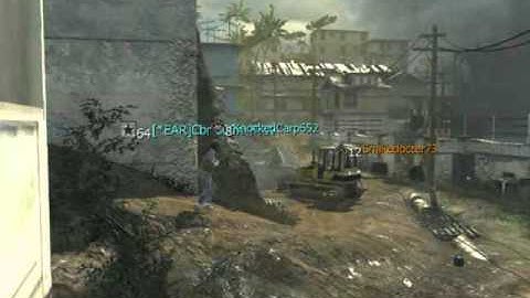 MW3 Mid Air Throwing Knife Through A Window