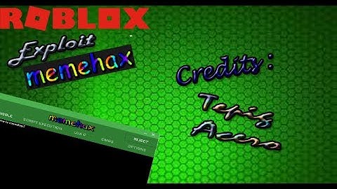 [NEW] ROBLOX EXPLOIT : Memehax (WORKING) Lua C Script Executor!