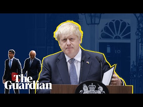 The 33 hours that brought Boris Johnson down – in three minutes