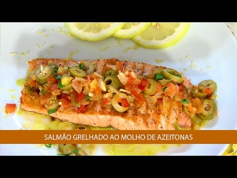 Vídeo: Cozinhar Filé De Salmão Com Azeitonas