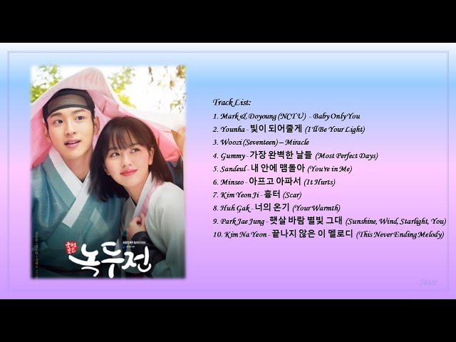 Playlist] 조선로코-녹두전 (The Tale of Nokdu) Korean Drama