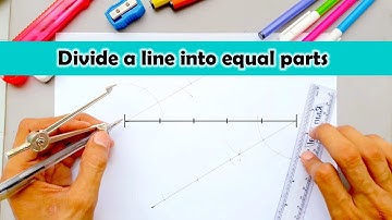 divide a line into equal parts