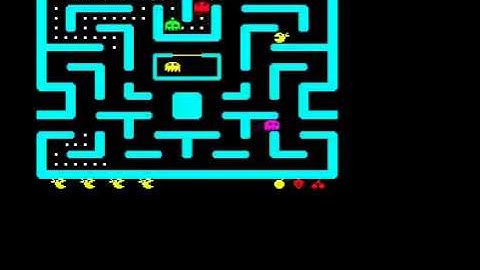 Ms. Pac-Man. SINCLAIR ZX SPECTRUM ATARISOFT 1984 (79,380)
