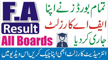 12th Class Result 2021, FSc Part 2 Result 2021, HSSC Part 2 Result 2021, Punjab Boards Result 2021