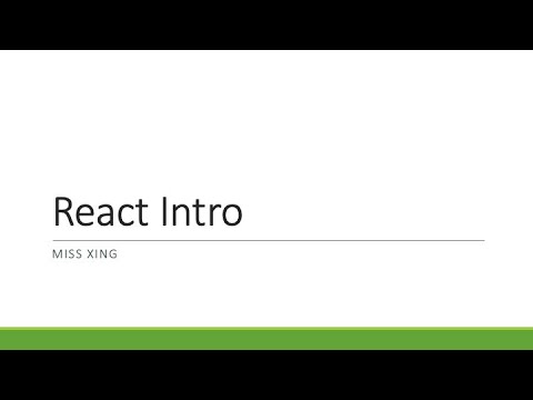 1. React 18