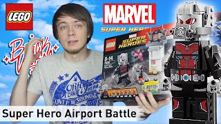 Лего LEGO Marvel Super Hero Airport Battle 76051 Brickworm