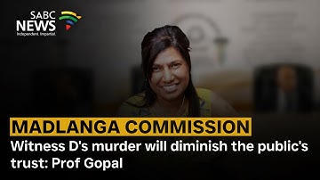 Madlanga Commission| Witness D