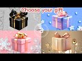 Choose your gift 4giftbox wouldyourather pickonekickone