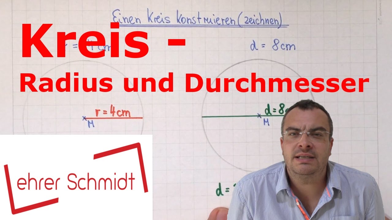  Update Kreis - Radius und Durchmesser | Geometrie | Mathematik | Lehrerschmidt