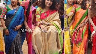 Ramya Krishna Saree Collection