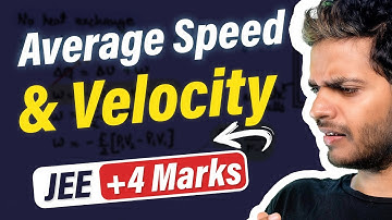 Average Speed and Velocity with PYQs #jee #neet Vikrant Kirar