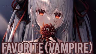 [Nightcore] NCT 127 - Favorite (Vampire) (Lyrics)