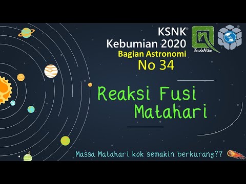 Video: Berapa luminositas matahari dalam Joule per detik?