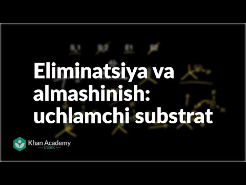 Eliminatsiya va almashinish: uchlamchi substrat | Organik kimyo