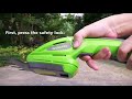 WORKPRO 7,2 V электрическая машинка для стрижки. Обзор