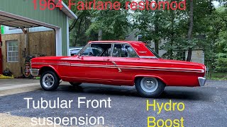 1964 Ford Fairlane Sedan Resto mod build Part 1 Front suspension