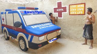 Amazing two men build an ambulance underground for many months
