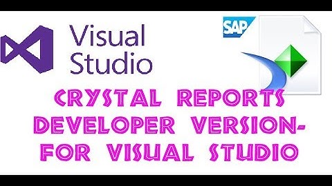 How to install Crystal Reports for Visual Studio | Complete Steps