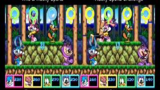 Tiny Toon Snes Log Cutting - European & Us Version