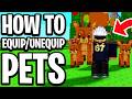 How to Equip and Unequip Pets in Grow a Garden 2 Roblox - Full Guide